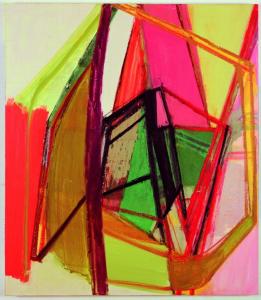 S, 2007, oil on canvas, 45 x 39 inches. © Amy Sillman 2013